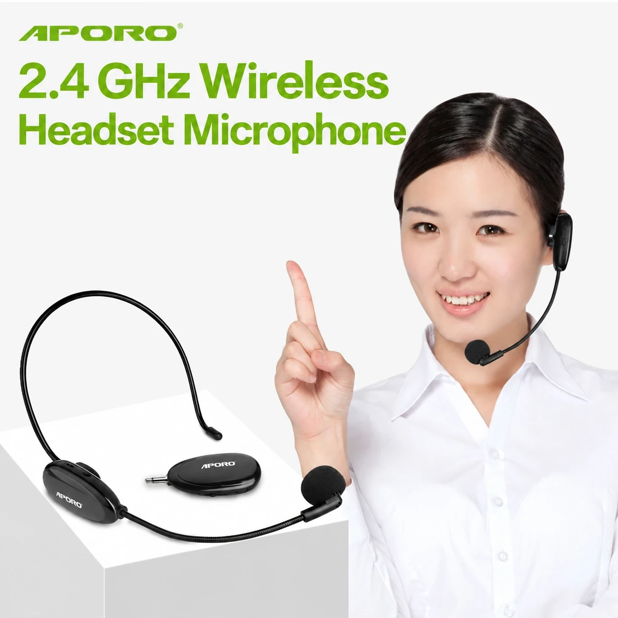 2.4 GHz Wireless Headset Microphone