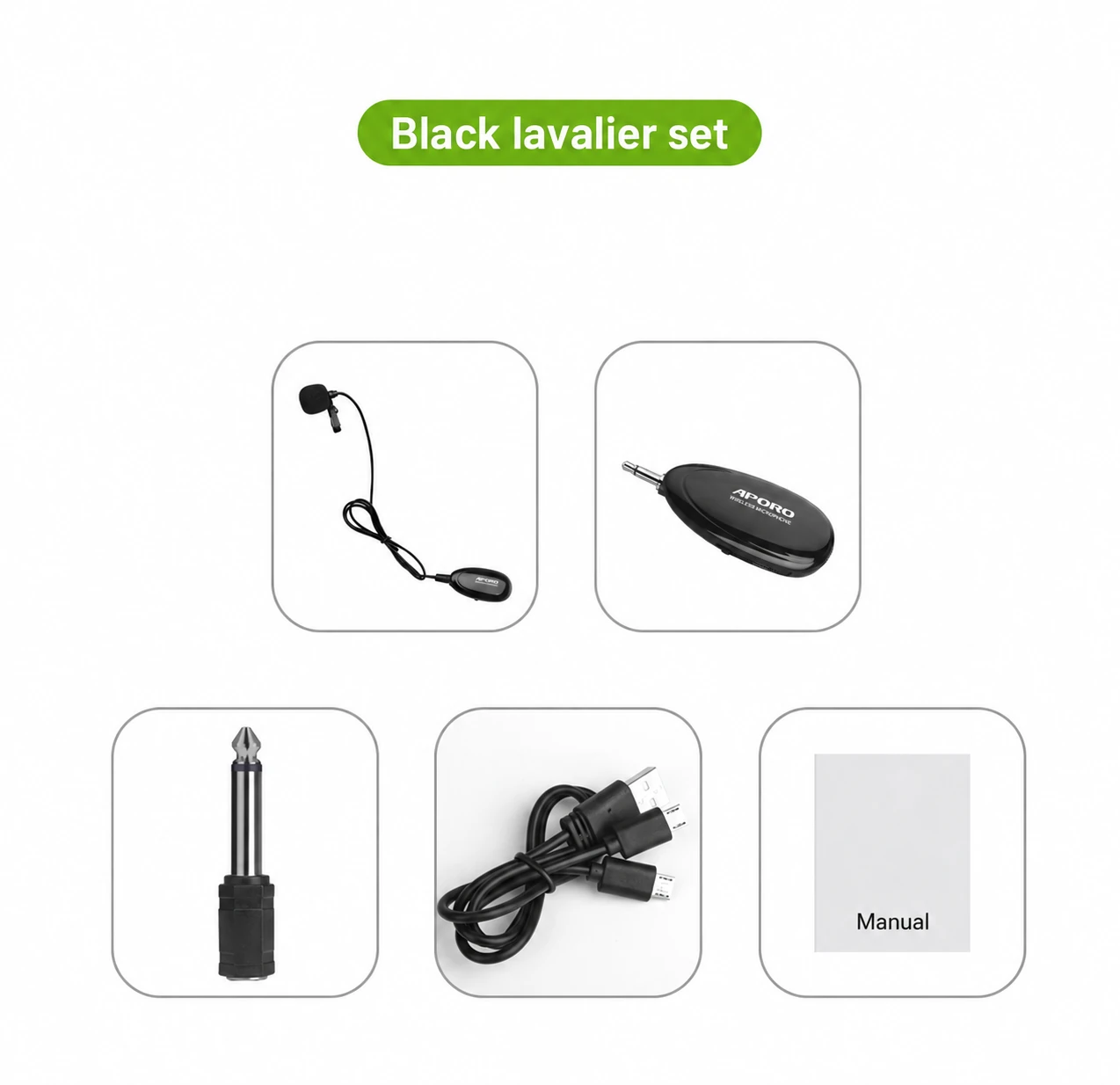 2.4 GHz Wireless Lavalier Microphone
