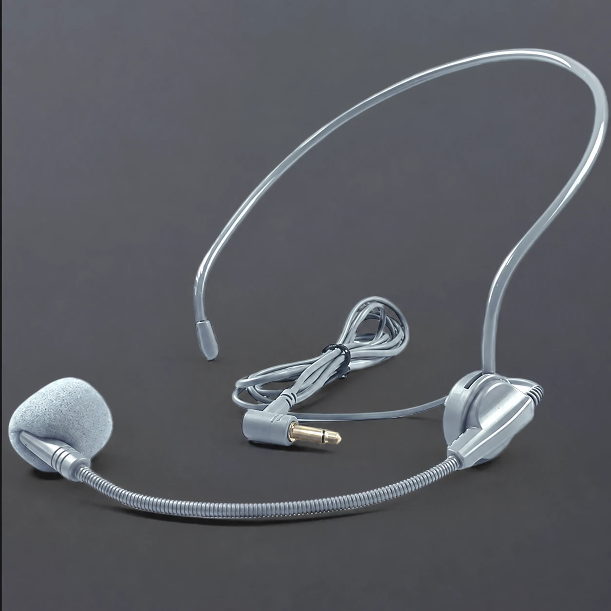 Rotating Wired Headset Microphone